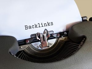 backlink on typewriter